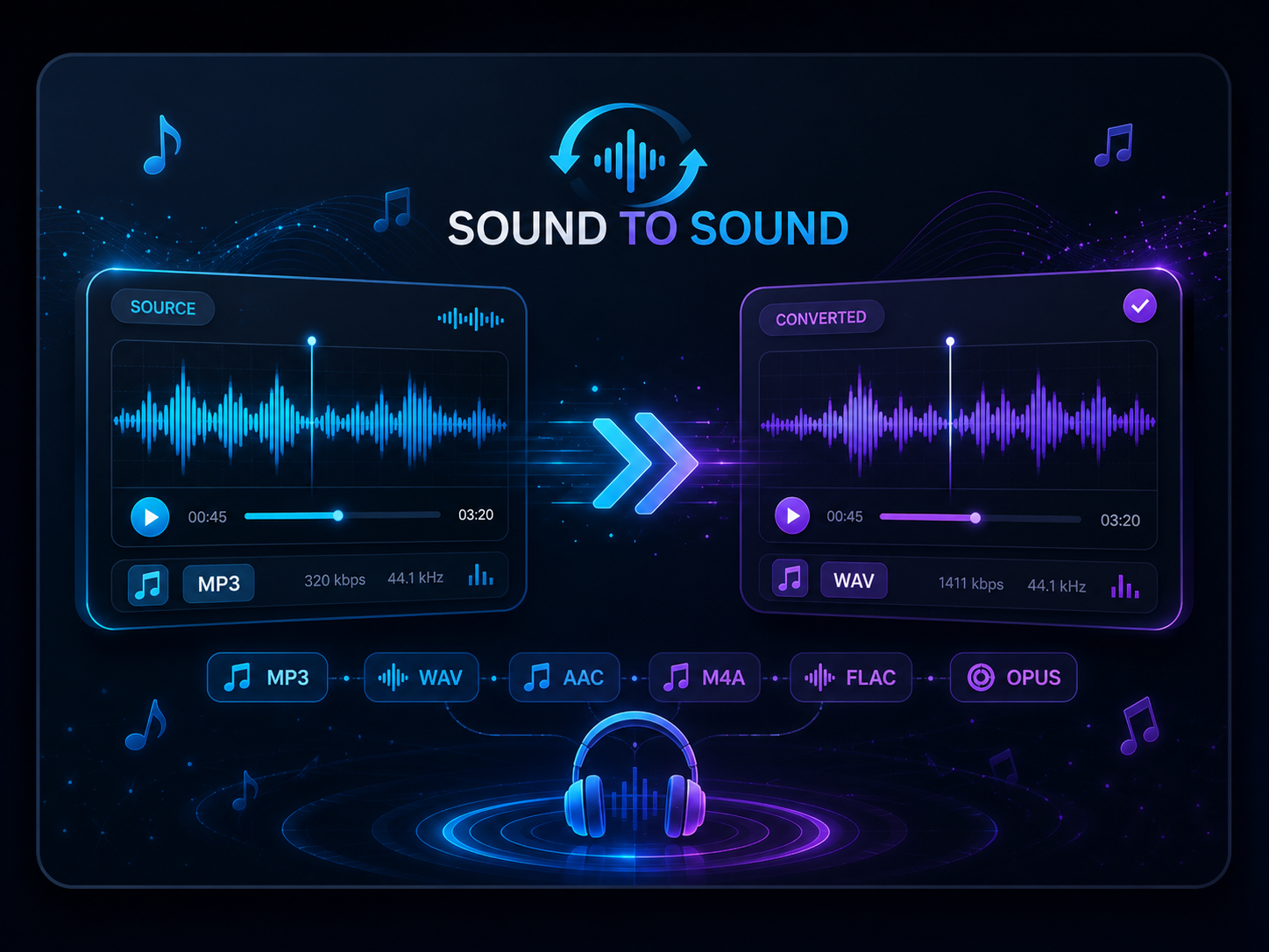 Sound to sound